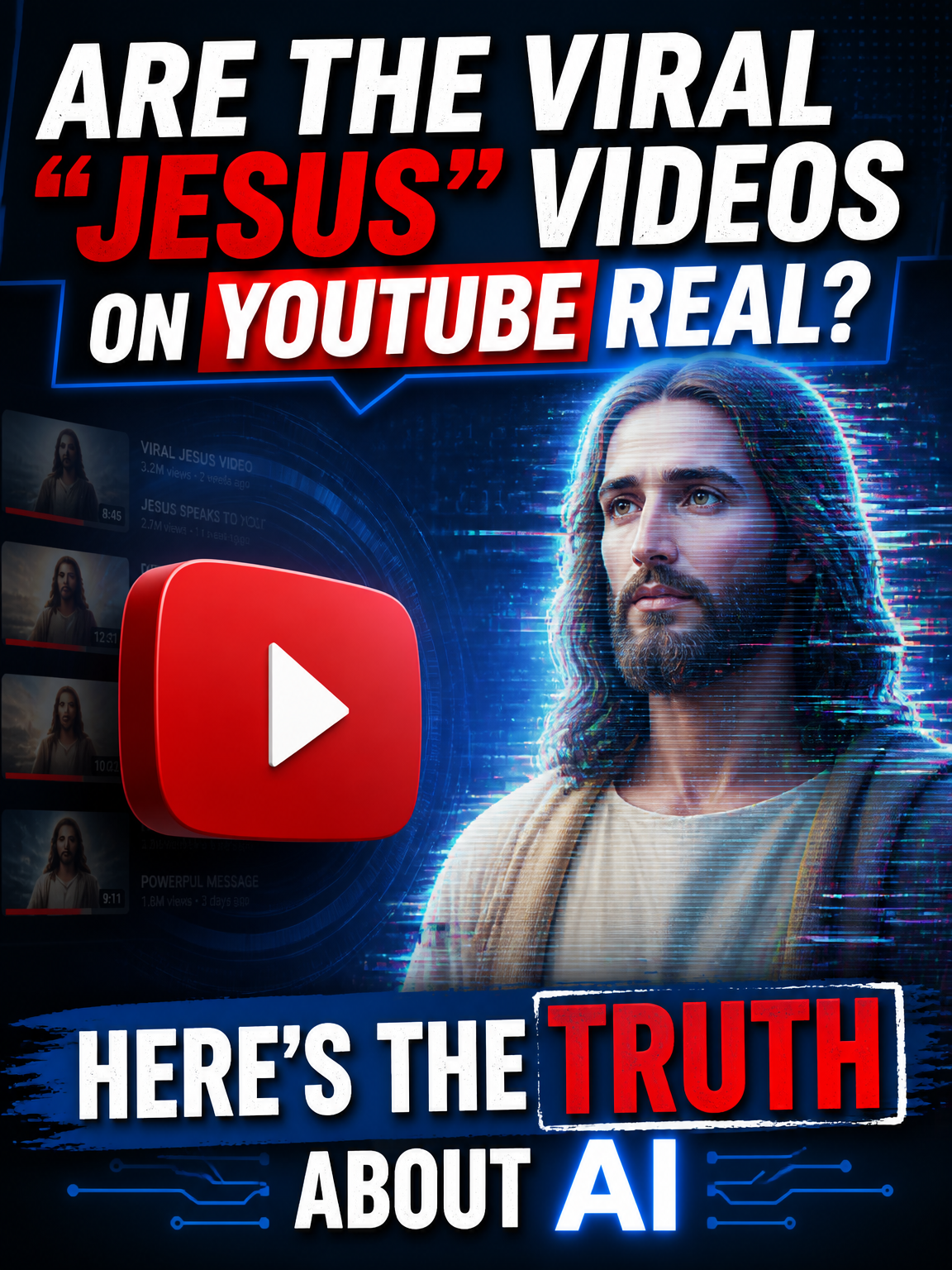 Are the Viral "Jesus" Videos on YouTube Real?
