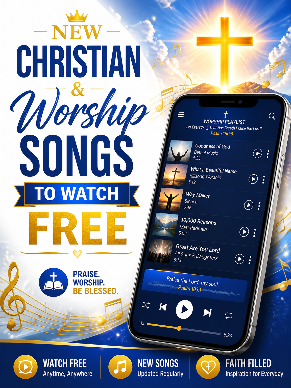 New Christian & Worship Songs to Watch Free