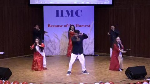 Christmas Nepali  dance  Harvest Mission Collage