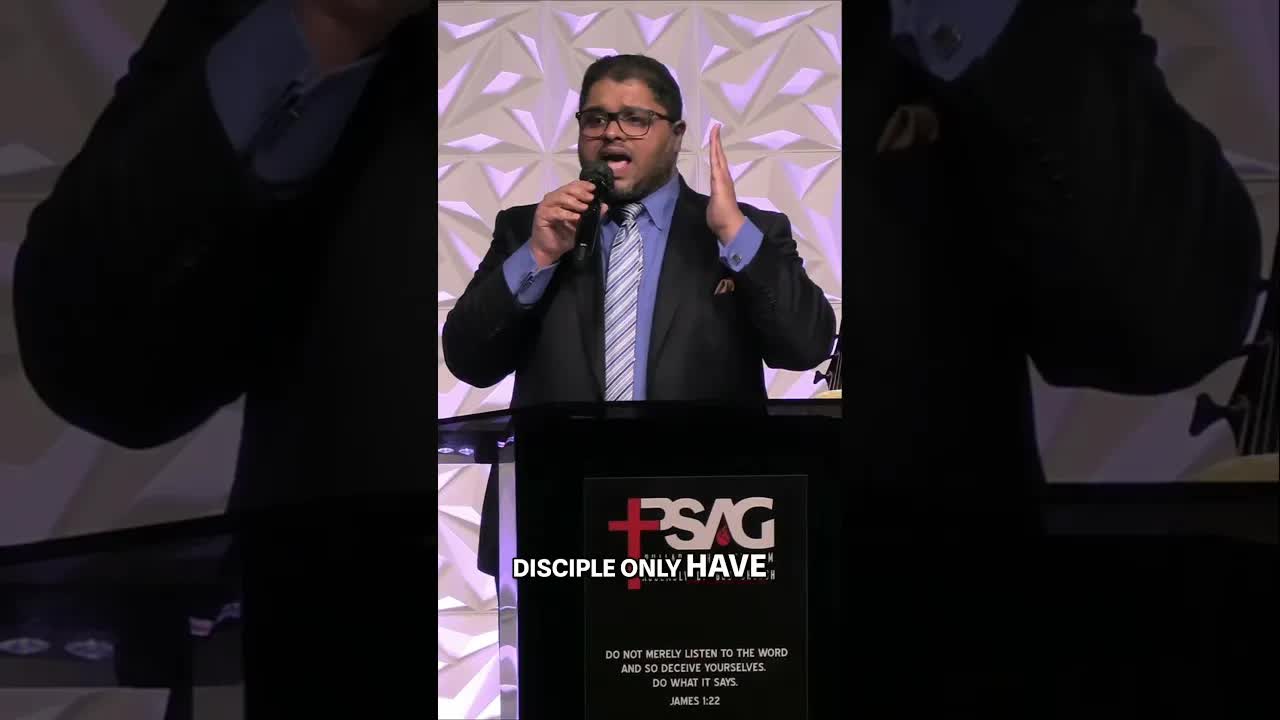 Mindset of a Disciple!